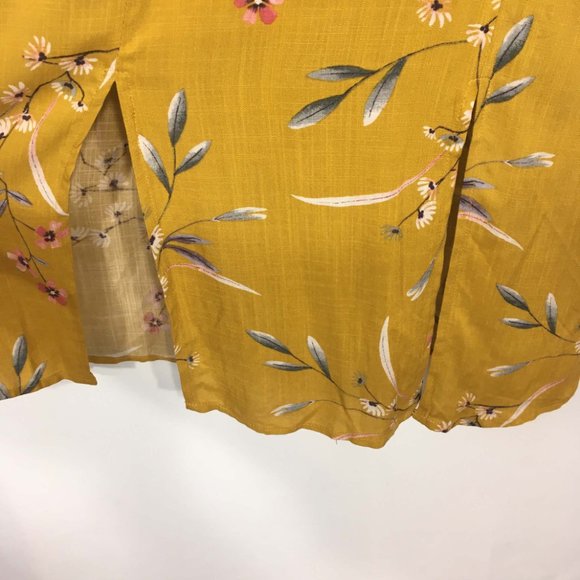 One Clothing Yellow Floral Sundress, NWT Size‎ XS - Picture 3 of 7